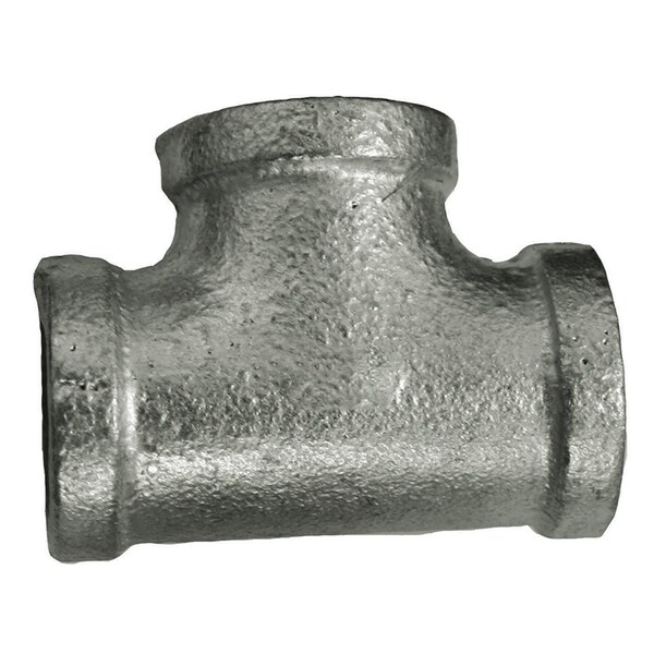 1-1/2in. Galvanized Iron Tee, Banded